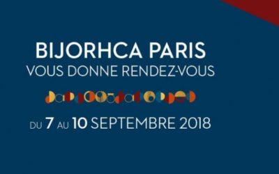 BIJORHCA Paris – du 07 au 10 septembre 2018